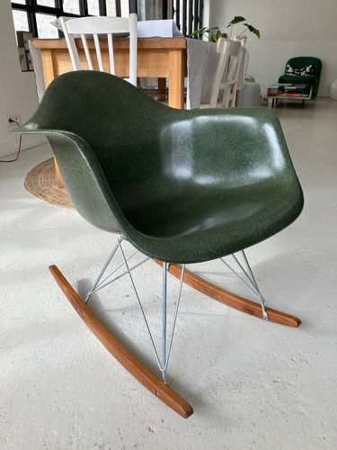Rocking chair eames chaise - rocking, à